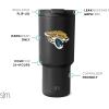 imageSimple Modern Officially Licensed NFL Detroit Lions 30 oz Tumbler with Flip Lid and Straws  Insulated Cup Stainless Steel  Gifts for Men Women  Trek Collection  Detroit LionsJacksonville Jaguars