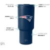 imageSimple Modern Officially Licensed NFL Detroit Lions 30 oz Tumbler with Flip Lid and Straws  Insulated Cup Stainless Steel  Gifts for Men Women  Trek Collection  Detroit LionsNew England Patriots
