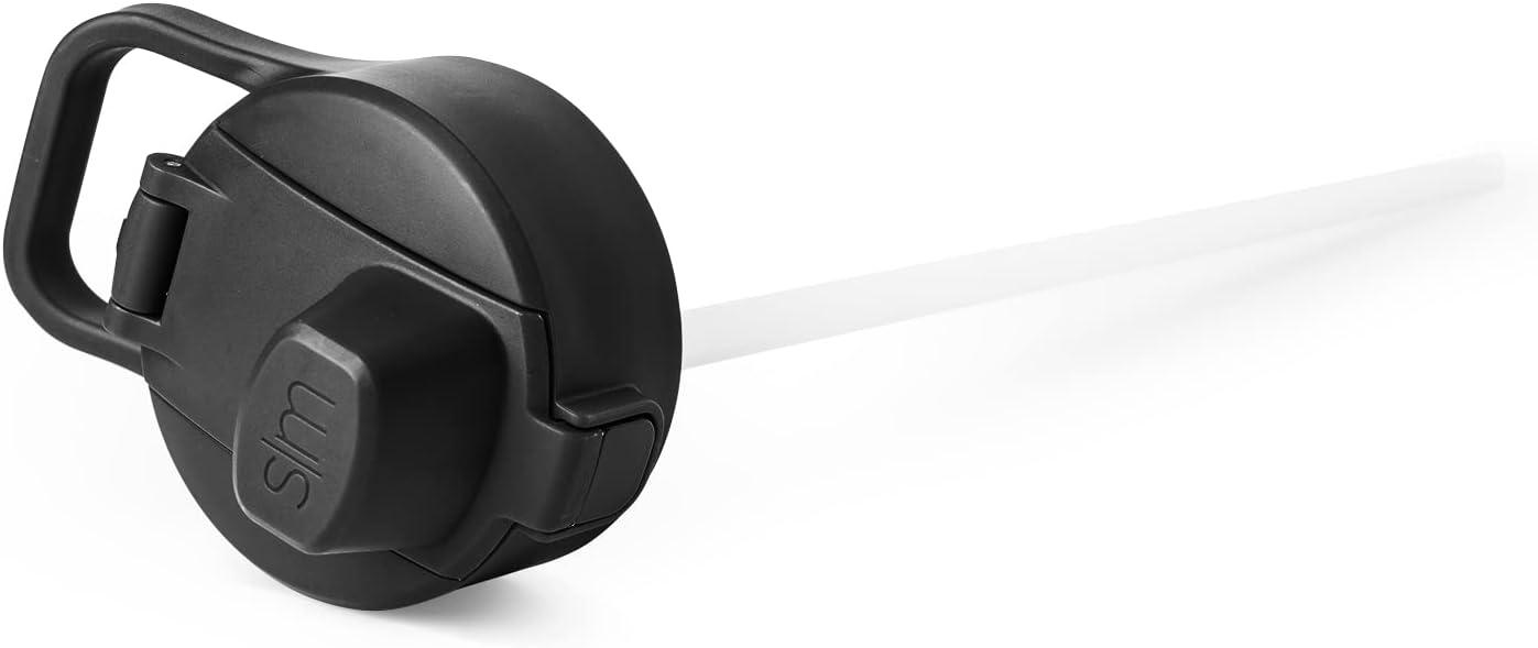 imageSimple Modern Officially Licensed Collegiate University Tritan Plastic BPAFree Water Bottle with PushButton Silicone Straw Lid  Summit Collection  32ozGeorgia Bulldogs