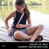 imageSimple Modern Kids Water Bottle Carrier Sling with Adjustable Strap  Bottle Holder Crossbody Bag for Walking Hiking and School  Summit Collection  Solar SystemSolar System