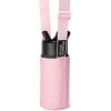 imageSimple Modern Kids Water Bottle Carrier Sling with Adjustable Strap  Bottle Holder Crossbody Bag for Walking Hiking and School  Summit Collection  Solar SystemBlush