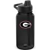 imageSimple Modern Officially Licensed Collegiate University Tritan Plastic BPAFree Water Bottle with PushButton Silicone Straw Lid  Summit Collection  32ozGeorgia Bulldogs