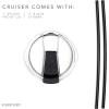 imageSimple Modern Officially Licensed NBA Tumbler with Flip Lid and Straw Insulated Stainless Steel Cup  Cruiser Collection  30ozBrooklyn Nets