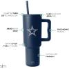 imageSimple Modern Officially Licensed NFL 40oz Tumbler with Handle and Straw Lid  Football Thermos Gifts for Men Women Christmas  Trek Collection  Dallas CowboysDallas Cowboys
