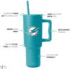 imageSimple Modern Officially Licensed NFL 40oz Tumbler with Handle and Straw Lid  Football Thermos Gifts for Men Women Christmas  Trek Collection  Dallas CowboysMiami Dolphins