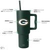 imageSimple Modern Officially Licensed NFL 40oz Tumbler with Handle and Straw Lid  Football Thermos Gifts for Men Women Christmas  Trek Collection  Dallas CowboysGreen Bay Packers