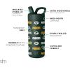 imageSimple Modern Officially Licensed NFL Green Bay Packers Water Bottle with Straw Lid  Leak Proof Insulated Stainless Steel Travel Thermos  Gifts for Men Women Mesa Collection  Green Bay PackersGreen Bay Packers