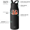 imageSimple Modern Officially Licensed NFL Green Bay Packers Water Bottle with Straw Lid  Leak Proof Insulated Stainless Steel Travel Thermos  Gifts for Men Women Mesa Collection  Green Bay PackersCincinnati Bengals