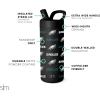 imageSimple Modern Officially Licensed NFL Green Bay Packers Water Bottle with Straw Lid  Leak Proof Insulated Stainless Steel Travel Thermos  Gifts for Men Women Mesa Collection  Green Bay PackersPhiladelphia Eagles