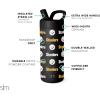 imageSimple Modern Officially Licensed NFL Green Bay Packers Water Bottle with Straw Lid  Leak Proof Insulated Stainless Steel Travel Thermos  Gifts for Men Women Mesa Collection  Green Bay PackersPittsburgh Steelers