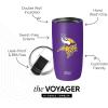 imageSimple Modern Officially Licensed NFL Pittsburgh Steelers 16oz Travel Coffee Tumbler with Flip Lid  Stainless Steel Cup  Football Gifts for Men Women  Voyager Collection  Pittsburgh SteelersMinnesota Vikings