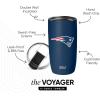 imageSimple Modern Officially Licensed NFL Pittsburgh Steelers 16oz Travel Coffee Tumbler with Flip Lid  Stainless Steel Cup  Football Gifts for Men Women  Voyager Collection  Pittsburgh SteelersNew England Patriots