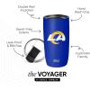 imageSimple Modern Officially Licensed NFL Pittsburgh Steelers 16oz Travel Coffee Tumbler with Flip Lid  Stainless Steel Cup  Football Gifts for Men Women  Voyager Collection  Pittsburgh SteelersLos Angeles Rams