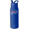 imageSimple Modern Officially Licensed NFL Green Bay Packers Water Bottle with Straw Lid  Leak Proof Insulated Stainless Steel Travel Thermos  Gifts for Men Women Mesa Collection  Green Bay PackersBuffalo Bills