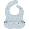 imageSimple Modern Silicon Bib Toddler food bibGray Triangles