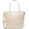 imageSimple Modern Vegan Leather Tote Bag for Women  Medium Work Purse with Compartments ampamp Laptop SleeveOat