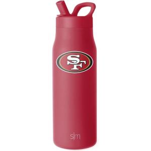 imageSimple Modern Officially Licensed NFL Green Bay Packers Water Bottle with Straw Lid  Leak Proof Insulated Stainless Steel Travel Thermos  Gifts for Men Women Mesa Collection  Green Bay PackersSan Francisco 49ers