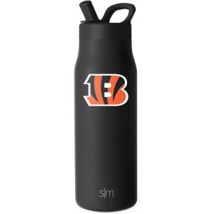 imageSimple Modern Officially Licensed NFL Green Bay Packers Water Bottle with Straw Lid  Leak Proof Insulated Stainless Steel Travel Thermos  Gifts for Men Women Mesa Collection  Green Bay PackersCincinnati Bengals