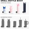imageSimple Modern Boot for Summit ampamp Ascent Water Bottles  Fits 10oz  24oz  Does NOT fit Trek Tumblers Classics Voyagers Mesa Loop Mesa Sport  AntiSlip Silicone Sleeve  BlushBlush
