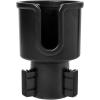 imageSimple Modern Cup Holder Adapter  Expandable Base Adjustable Size Fits Large Mugs Bottles Cups up to 36quot  Cupholder for Semi Truck Car RV Boat Vehicle  Roadster Collection  Midnight Black