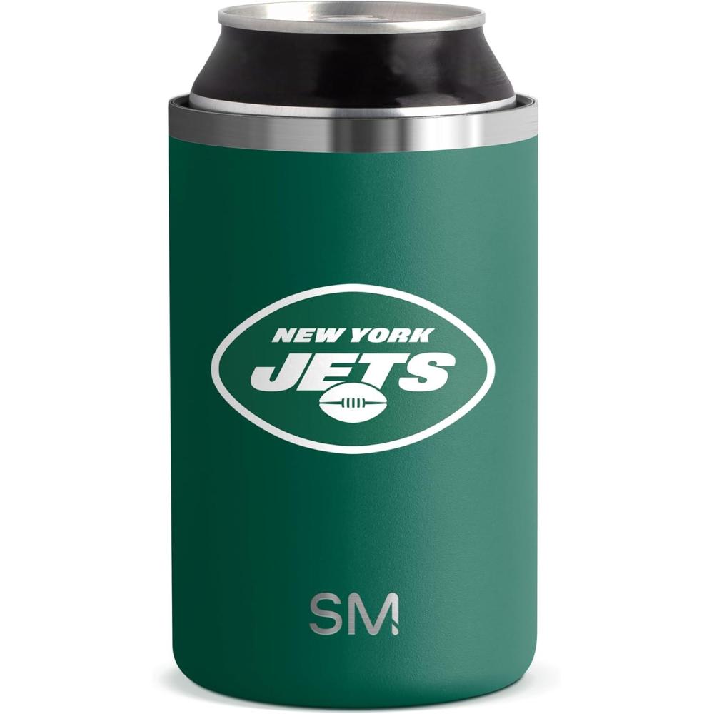 imageSimple Modern Officially Licensed NFL Arizona Cardinals Gifts for Men Women Dads Fathers Day  Insulated Ranger Can Cooler for Standard 12oz Cans  Beer Seltzer and SodaNew York Jets