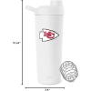 imageSimple Modern Officially Licensed NFL Pittsburgh Steelers Stainless Steel Shaker Bottle with Ball 24oz  Metal Insulated Cup Protein Mixes Shakes Pre Workout  Rally Collection  Pittsburgh SteelersKansas City Chiefs