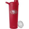 imageSimple Modern Officially Licensed NFL Pittsburgh Steelers Stainless Steel Shaker Bottle with Ball 24oz  Metal Insulated Cup Protein Mixes Shakes Pre Workout  Rally Collection  Pittsburgh SteelersSan Francisco 49rs