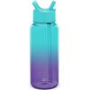 imageSimple Modern 32oz Water Bottle with Straw Lid  Reusable BPAFree Tritan Plastic Lightweight Sports Bottles for Gym  Summit Collection  Sweet TaffyOmbre Tropical Seas