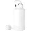imageSimple Modern Trek Pivot  Half Gallon Water Bottle Jug with Handle ampamp Boot  Interchangeable Straw ampamp Chug Lids  Large Insulated Stainless Steel  Sports Camping Outdoors  64oz ForestWinter White