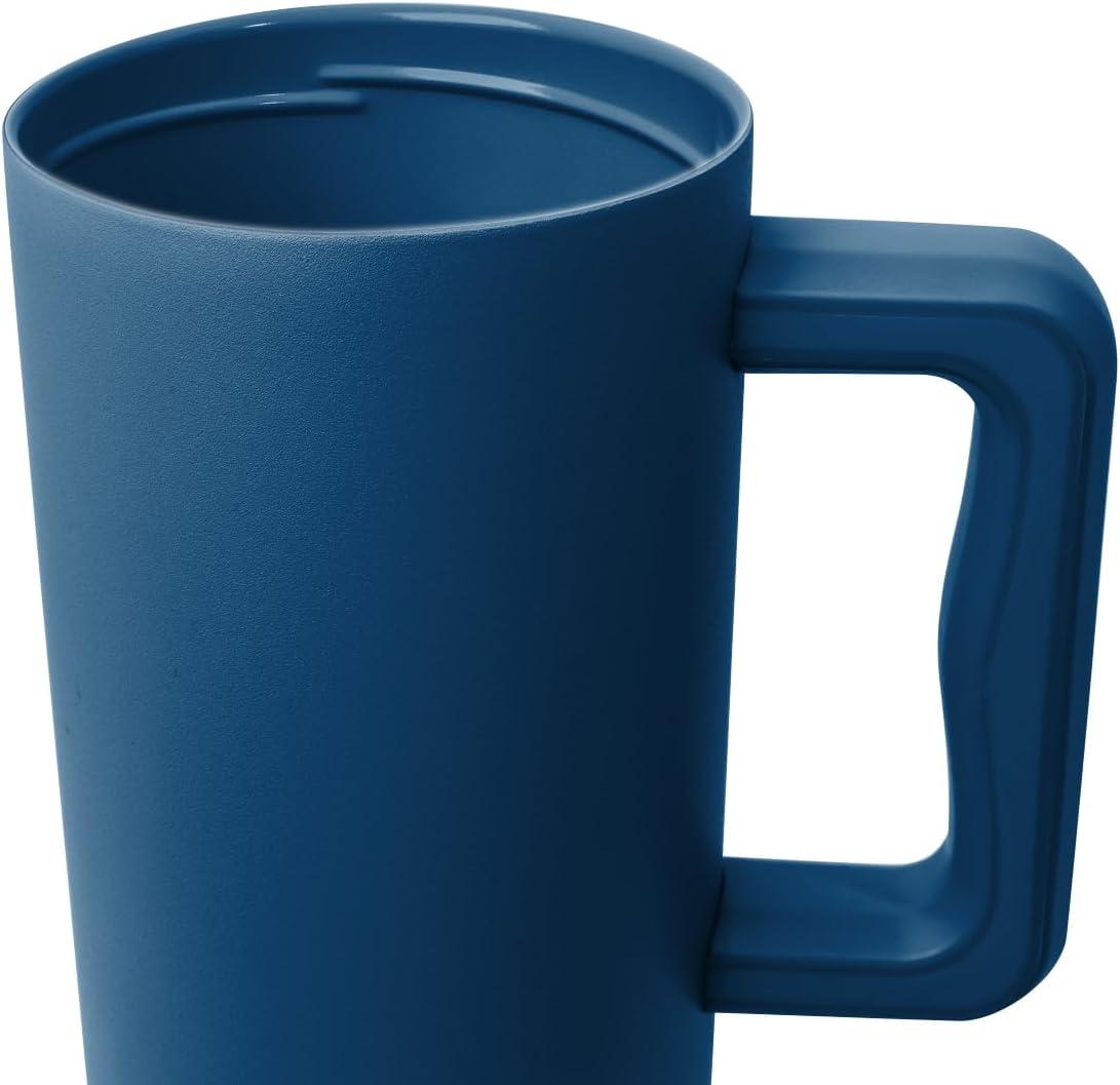 imageSimple Modern 40 oz Tumbler with Handle and Straw Lid  LeakProof Insulated Stainless Steel Water Bottle Travel Mug Cupholder Use  Gifts for Women Men Him Her  Trek Signature  BerrySlumberland