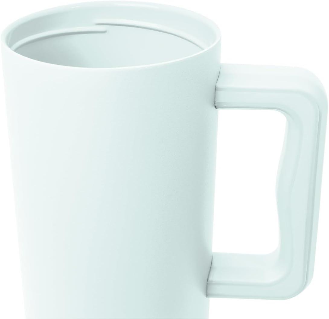 imageSimple Modern 40 oz Tumbler with Handle and Straw Lid  LeakProof Insulated Stainless Steel Water Bottle Travel Mug Cupholder Use  Gifts for Women Men Him Her  Trek Signature  BerryArctic Blue