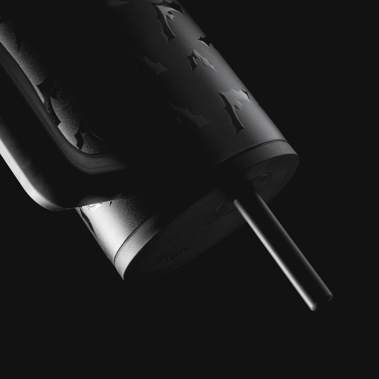 imageSimple Modern 40 oz Tumbler with Handle and Straw Lid  LeakProof Insulated Stainless Steel Water Bottle Travel Mug Cupholder Use  Gifts for Women Men Him Her  Trek Signature  BerryHalloween Spooky Bats