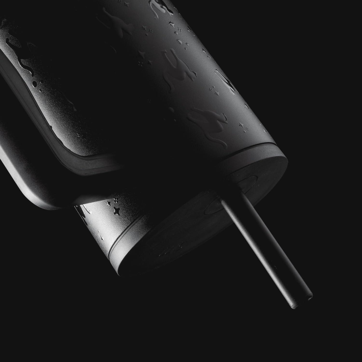 imageSimple Modern 40 oz Tumbler with Handle and Straw Lid  LeakProof Insulated Stainless Steel Water Bottle Travel Mug Cupholder Use  Gifts for Women Men Him Her  Trek Signature  BerryHalloween Black Cats