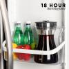 imageSimple Modern Hugo Cold Brew Coffee Maker  Airtight Pitcher with Fine Mesh Filter  Iced Tea Brewer  15 Quart