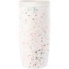 imageSimple Modern Travel Coffee Mug Tumbler with 360 Lid  CeramicLined Insulated Stainless Steel Cold Brew Iced Coffee Cup Thermos  Gifts for Women Men Her Him  Voyager Signature  16oz  ForestPattern Cream Terrazzo