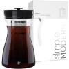 imageSimple Modern Hugo Cold Brew Coffee Maker  Airtight Pitcher with Fine Mesh Filter  Iced Tea Brewer  15 Quart