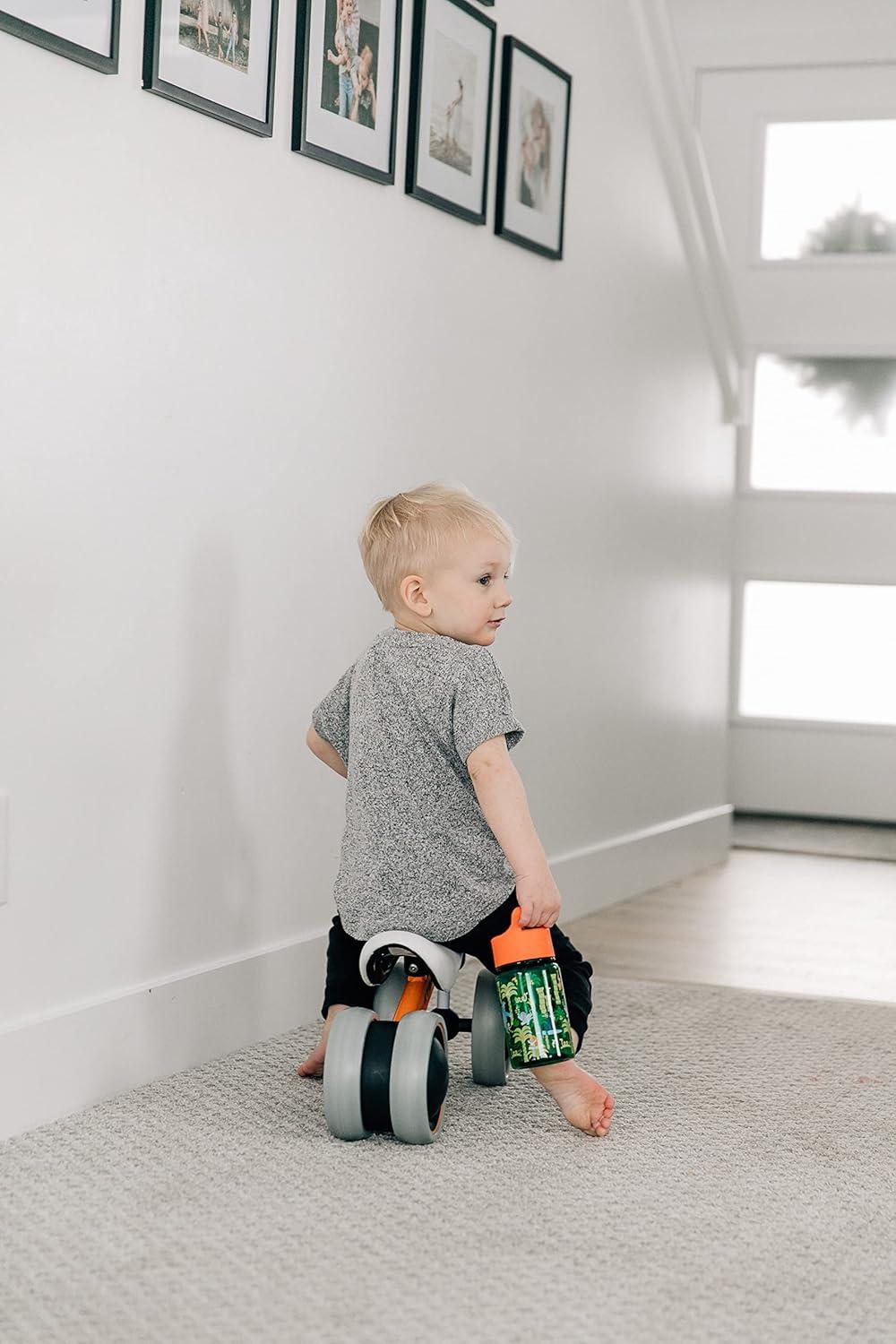 imageSimple Modern Disney Kids Water Bottle Plastic BPAFree Tritan Cup with Leak Proof Straw Lid  Reusable and Durable for Toddlers Girls and Boys  Summit Collection  12oz Pixar PalsStar Wars Grogu Force Strong