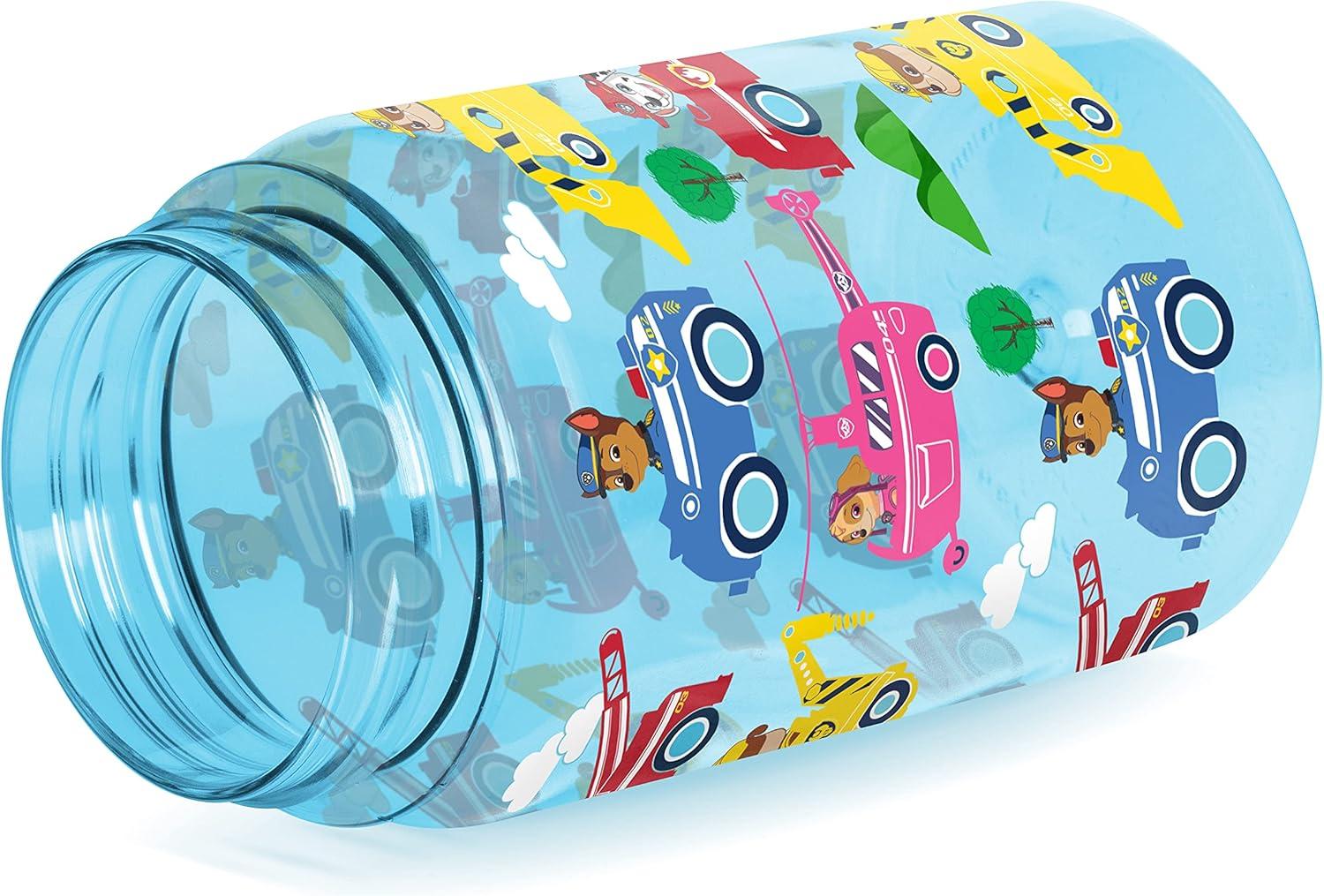 imageSimple Modern Disney Kids Water Bottle Plastic BPAFree Tritan Cup with Leak Proof Straw Lid  Reusable and Durable for Toddlers Girls and Boys  Summit Collection  12oz Pixar PalsPaw Patrol Adventures