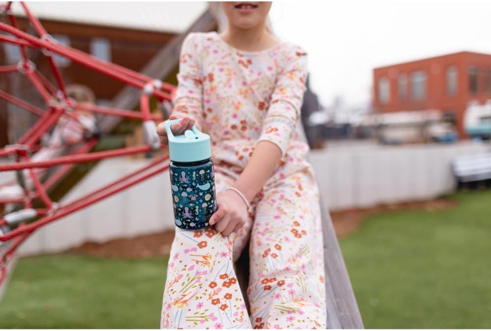 imageSimple Modern Disney Kids Water Bottle Plastic BPAFree Tritan Cup with Leak Proof Straw Lid  Reusable and Durable for Toddlers Girls and Boys  Summit Collection  12oz Pixar PalsSolar System