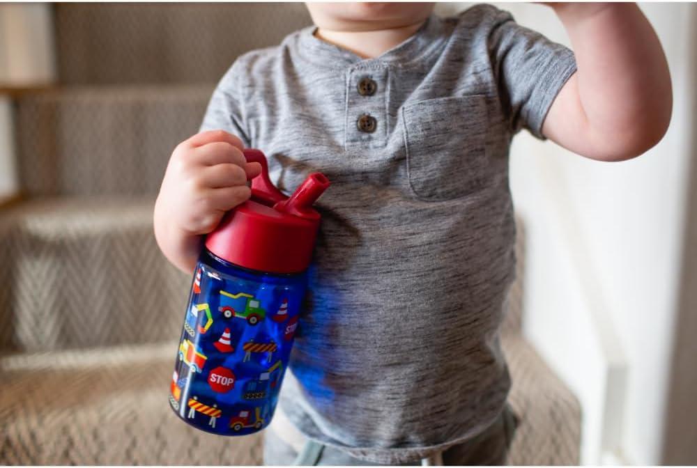 imageSimple Modern Disney Kids Water Bottle Plastic BPAFree Tritan Cup with Leak Proof Straw Lid  Reusable and Durable for Toddlers Girls and Boys  Summit Collection  12oz Pixar PalsSolar System