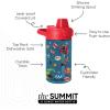imageSimple Modern Disney Kids Water Bottle Plastic BPAFree Tritan Cup with Leak Proof Straw Lid  Reusable and Durable for Toddlers Girls and Boys  Summit Collection  12oz Pixar PalsMarvel Avengers Prepare for Battle