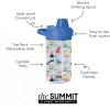 imageSimple Modern Disney Kids Water Bottle Plastic BPAFree Tritan Cup with Leak Proof Straw Lid  Reusable and Durable for Toddlers Girls and Boys  Summit Collection  12oz Pixar PalsRad Dino