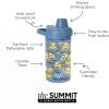 imageSimple Modern Disney Kids Water Bottle Plastic BPAFree Tritan Cup with Leak Proof Straw Lid  Reusable and Durable for Toddlers Girls and Boys  Summit Collection  12oz Pixar PalsMinions Unite