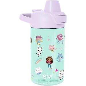 imageSimple Modern Disney Kids Water Bottle Plastic BPAFree Tritan Cup with Leak Proof Straw Lid  Reusable and Durable for Toddlers Girls and Boys  Summit Collection  12oz Pixar PalsGabbys Dollhouse Gabbys Friends