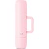 imageSimple Modern 36oz Insulated Hot Beverage Bottle with 2 Mugs  Travel Coffee Thermos for Hot Drinks  Twist and Pour Top  Commute Travel and Picnic Friendly  Roam Collection  ForestBlush