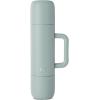 imageSimple Modern 36oz Insulated Hot Beverage Bottle with 2 Mugs  Travel Coffee Thermos for Hot Drinks  Twist and Pour Top  Commute Travel and Picnic Friendly  Roam Collection  ForestSea Glass Sage
