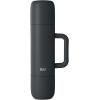 imageSimple Modern 36oz Insulated Hot Beverage Bottle with 2 Mugs  Travel Coffee Thermos for Hot Drinks  Twist and Pour Top  Commute Travel and Picnic Friendly  Roam Collection  ForestGraphite