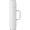 imageSimple Modern 36oz Insulated Hot Beverage Bottle with 2 Mugs  Travel Coffee Thermos for Hot Drinks  Twist and Pour Top  Commute Travel and Picnic Friendly  Roam Collection  ForestWinter White