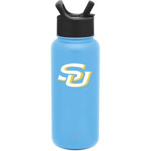 imageSimple Modern Officially Licensed Collegiate University Water Bottle with Straw lid Insulated Stainless Steel Thermos  Summit Collection  32ozSouthern Jaguars