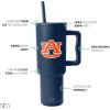 imageSimple Modern Officially Licensed Michigan Wolverines Collegiate University 40oz Tumbler with Handle and Straw Lid  NCAA Football Gifts for Men Women  Trek Collection  University of MichiganAuburn Tigers